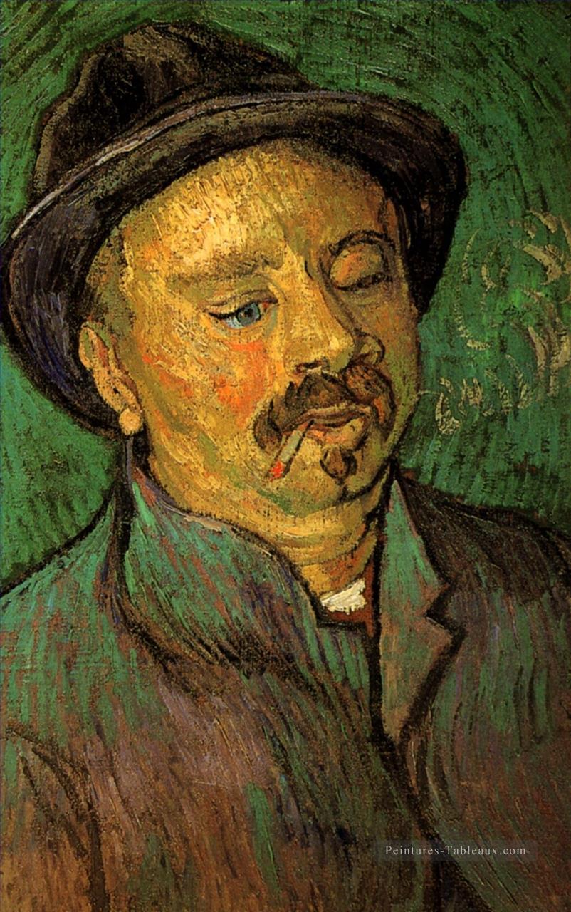 Portrait d’un homme aux yeux vifs Vincent van Gogh Peintures à l'huile